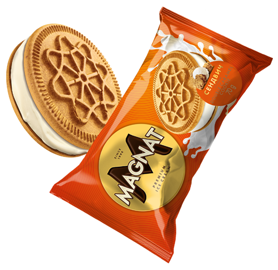 MAGNAT»<br>«DOUBLE CARAMEL COOKIES»