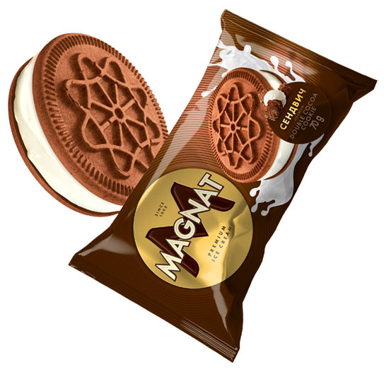 «MAGNAT»<br>«DOUBLE COCOA COOKIES»