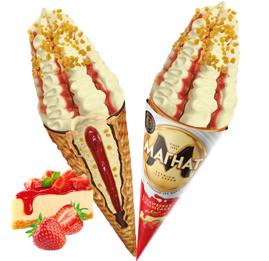 «MAGNAT STRAWBERRY CHEESECAKE»
