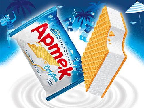 Artek ice cream - News - Khladoprom Ice Cream Factory